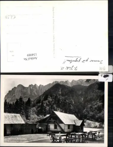 134989,Johnsbach Gasthaus Bachbrücke Sulzbacher