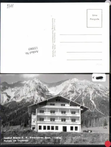 135003,Gasthaus Stierer Ramsau am Dachstein bei Schladming