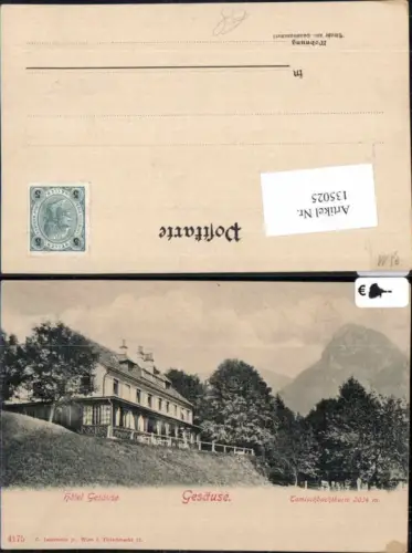 135025,Gesäuse Hotel Gesäuse bei Johnsbach Gstatterboden