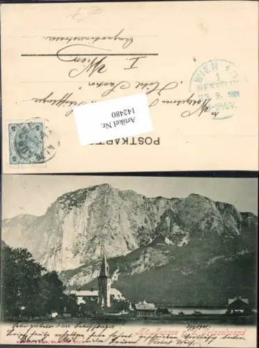 142480,Alt Aussee g. Trisselwand 1900