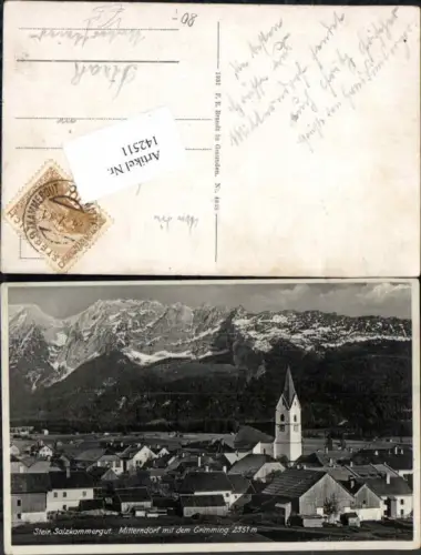 142511,Mitterndorf im Ennstal Grimming Brandt 4638