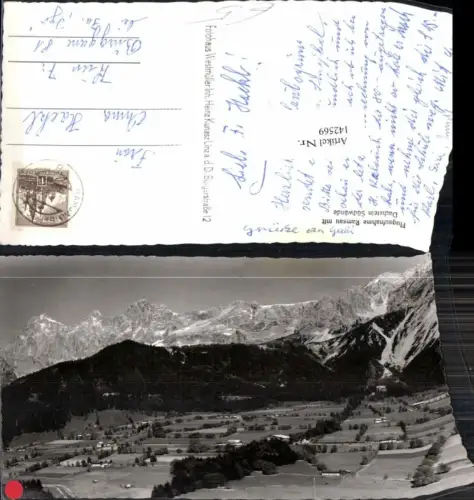 142569,Flugaufnahme Fliegeraufnahme Ramsau bei Schladming