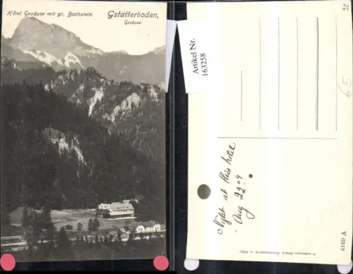 163258,Hotel Gesäuse m. gr. Buchstein Gstatterboden Gesäuse Admont Hieflau