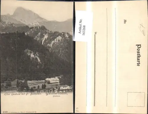 163268,Hotel Gesäuse m. gr. Buchstein Gestatterboden Gesäuse Admont Hieflau