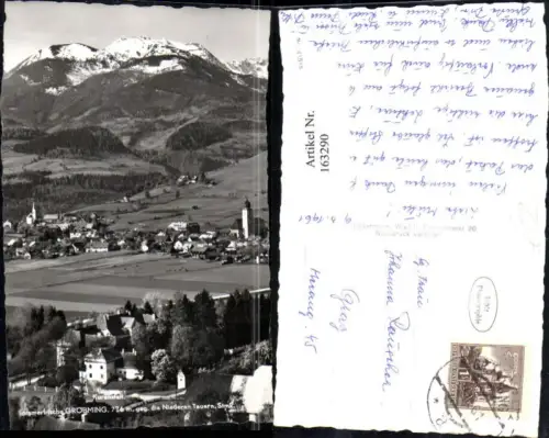 163290,Gröbming geg. d. Niederen Tauern 1961