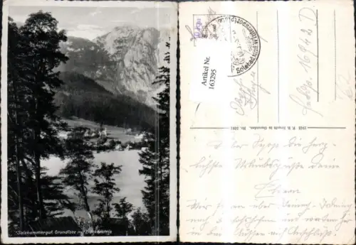 163295,Salzkammergut Grundlsee m. Backenstein pub F E Brandt 5391