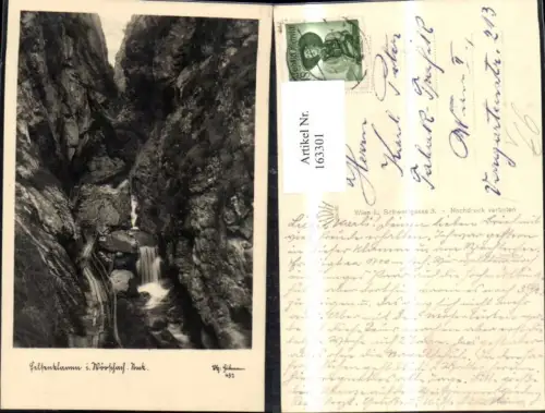 163301,Wörschach Wörschachklamm Klammschlucht Wasserfall pub HDH