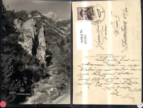 163303,Ramsau Partie b. Lodenwalcher 1935