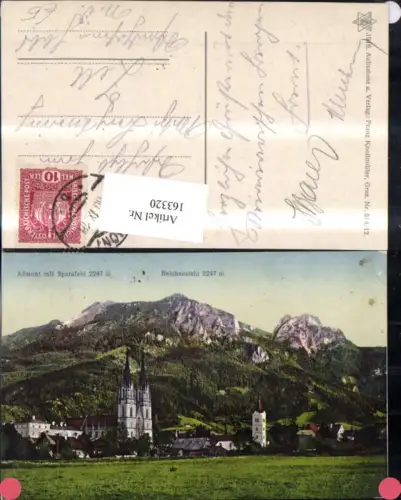 163320,Admont m. Sparafeld u. Reichenstein 1916