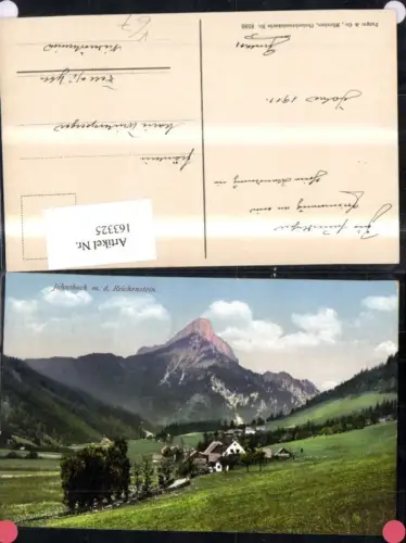 163325,Johnsbach m. d. Reichenstein Gesäuse Admont Hieflau pub Purger Co 8590