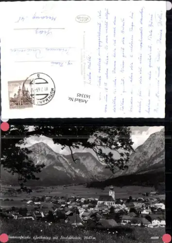 163345,Gröbming m. Stoderzinken 1963