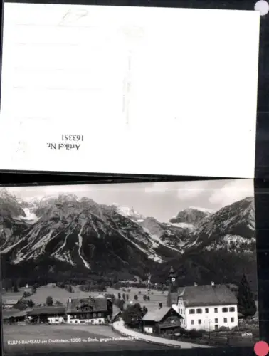 163351,Kulm Ramsau a. Dachstein geg. Feisterscharte