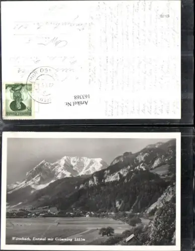 163368,Wörschach m. Grimming 1953