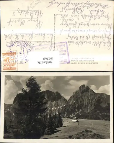 163369,Mödlinger Hütte Reichenstein u. Sparafeld Gaishorn a. See