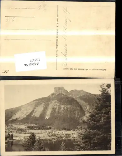 163374,Salzkammergut Altaussee m. d. Loser pub F E Brandt 0180