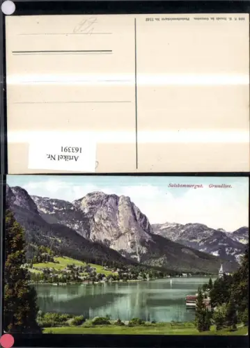 163391,Salzkammergut Grundlsee pub Purger Co 1142