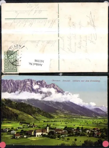 163398,Ennstal Öblarn Oeblarn m. d. Grimming pub F E Brandt 1405