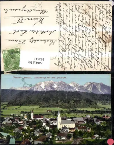 163441,Schladming m. d. Dachstein 1915 pub F E Brandt 829