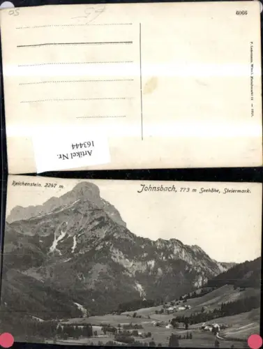163444,Johnsbach m. Reichenstein Gesäuse Admont Hieflau