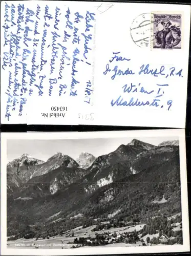 163450,Assach i. Ennstal m. Dachsteingruppe 1957
