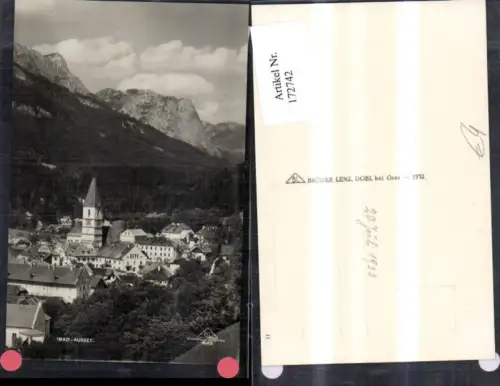 172742,Bad Aussee 1933