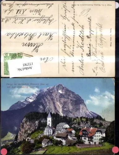 172785,Pürgg m. d. Grimming Ennstal pub Purger Co 10468