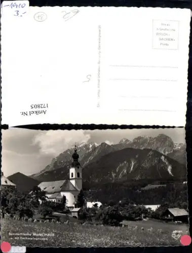 172805,Markt Haus m. Dachsteingruppe