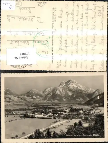 172817,Admont m. d. Gr. Buchstein Winteransicht 1942