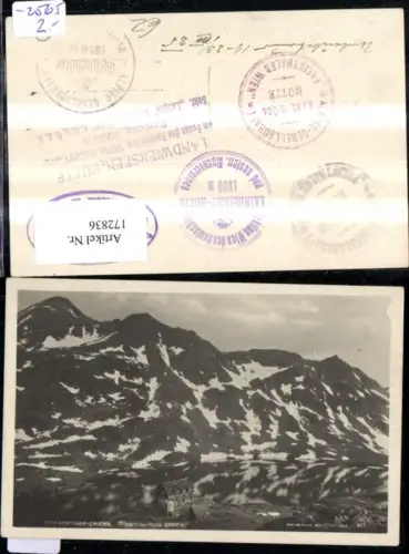 172836,Foto Ak Schladming Schladminger Tauern Giglachsee Hütte 1925