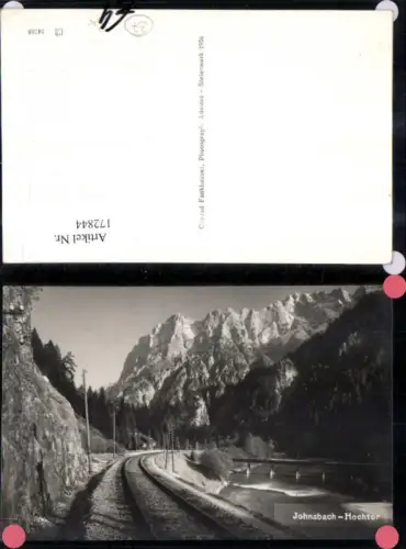 172844,Johnsbach Hochtor Ansicht Gleise Eisenbahn