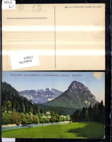 172853,Gstatterboden m. kl. Buchstein u. Tamischbachturm pub Purger Co 8587
