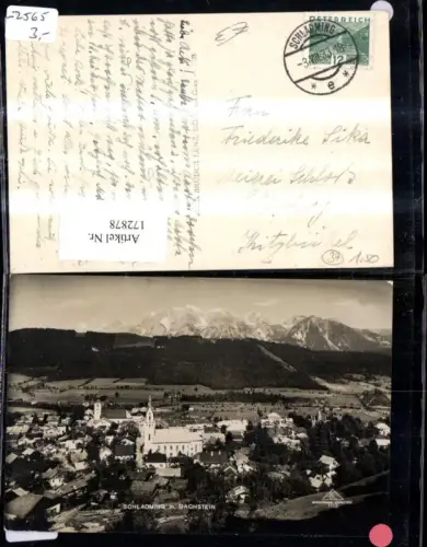 172878,Schladming m. Dachstein Totale 1933