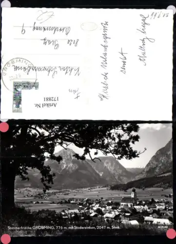 172881,Gröbming m. Stoderzinken 1966