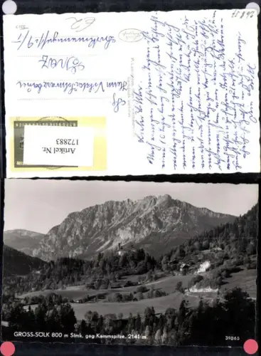 172883,Großsölk geg. Kammspitze
