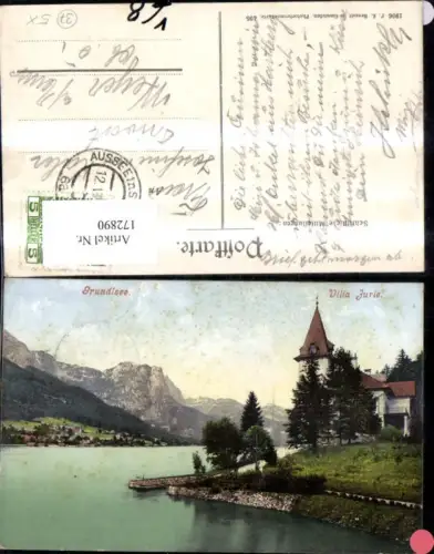 172890,Grundlsee Villa Jurie pub F. E. Brandt 495