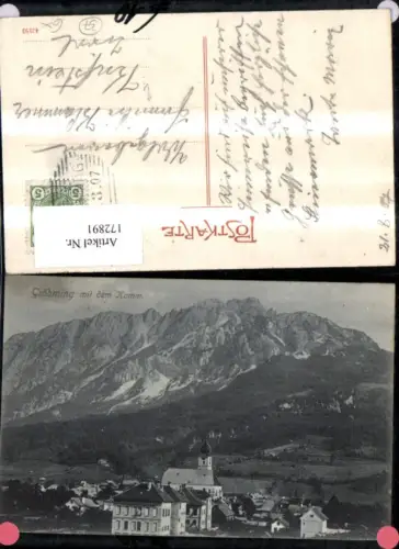 172891,Gröbming m. d. Kamm 1907