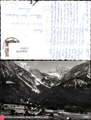 172913,Ramsau a. Dachstein Ruppbauer u. Lenzbauer Bauernhof Gebäude 1959
