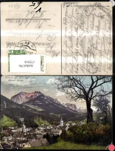 172918,Aussee Ansicht pub F. E. Brandt 299