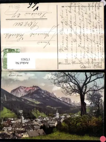172921,Aussee Ansicht m. Baum pub F. E. Brandt 299