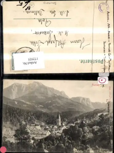 172925,Aussee Totale Bahnpost Zug 318 Bischofshofen Selzthal