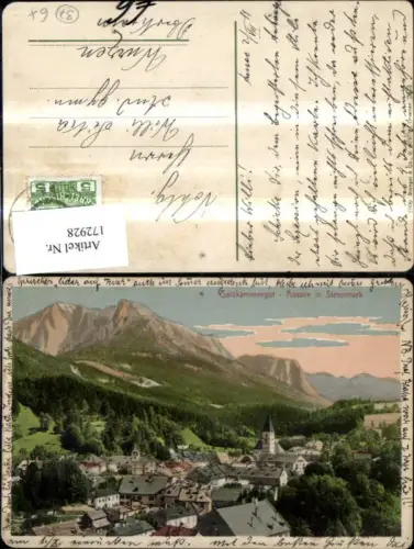 172928,Aussee Salzkammergut 1911