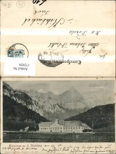172929,Admont Kaiserau m. d. Raibling 1900