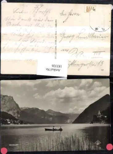 183326,Grundlsee b. Bad Aussee Ruderboot Boot