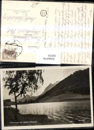 183331,Putterersee b. Aigen i. Ennstal See