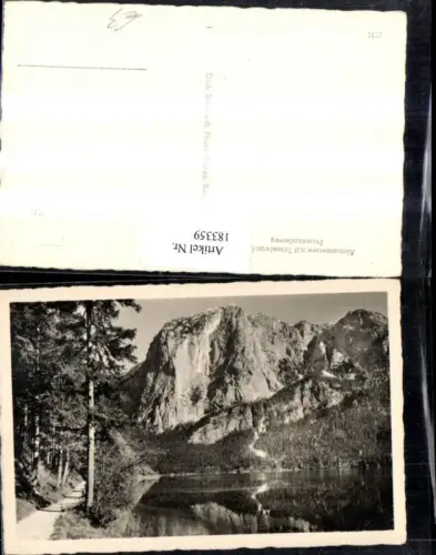 183359,Altausseersee b. Altaussee m. Trisselwand u. Promenadeweg