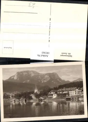 183363,Alt Aussee Altausseersee Salzkammergut pub F. E. Brandt 088