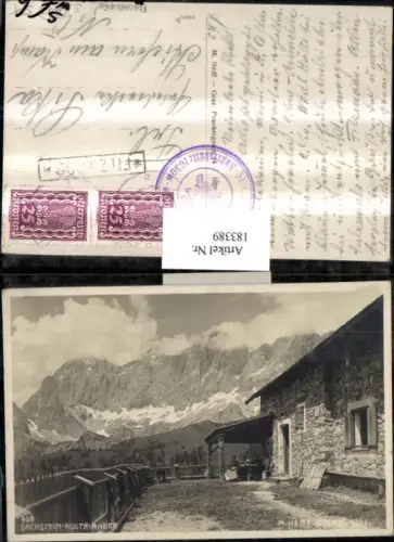 183389,Dachstein Austriahütte Ramsau a. Dachstein Postablage Filzmoos