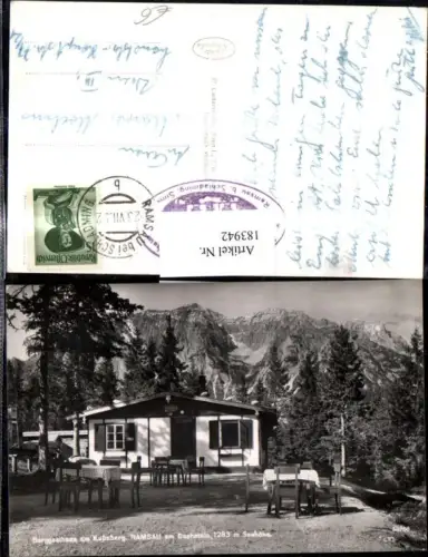 183942,Ramsau a. Dachstein Berggasthaus am Kulmberg