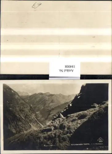 184008,Schladminger-Tauern m. d. Dachstein