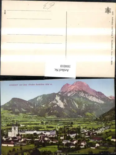 184010,Admont Totale m. d. Großen Buchstein
